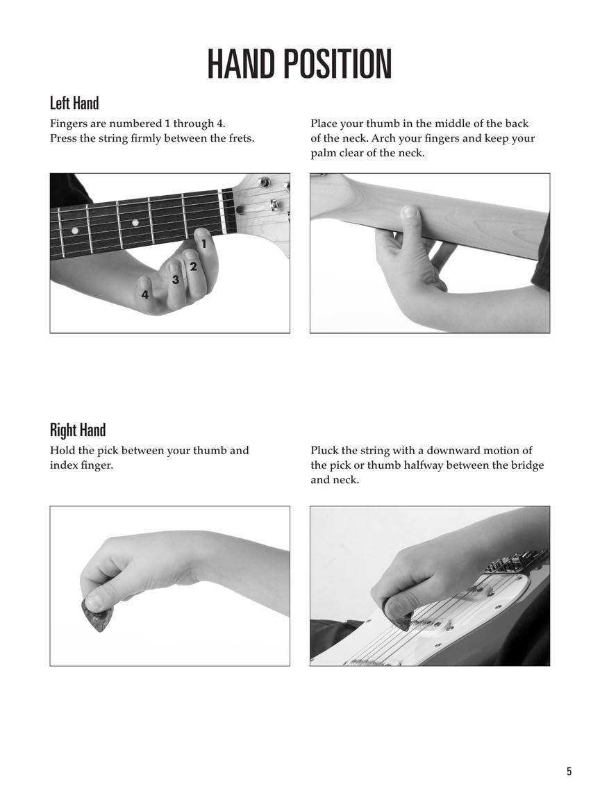 Guitar for Kids Book 1 by Bob Morris and Jeff Schroedl | Beginner Guitar Method Book for Children | Easy Guitar