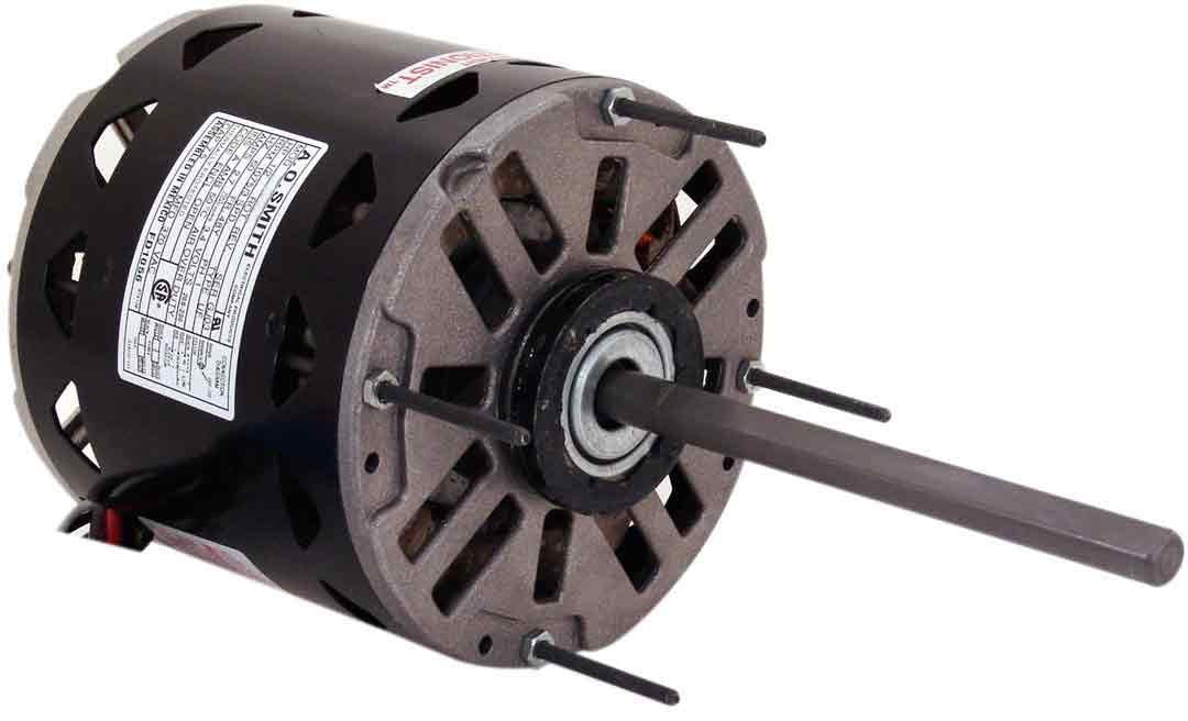 Century 7FD1016 5.6-Inch Frame Diameter 1/6 HP 1075 RPM 277-Volt 0.8-Amp Sleeve Bearing Blower Motor