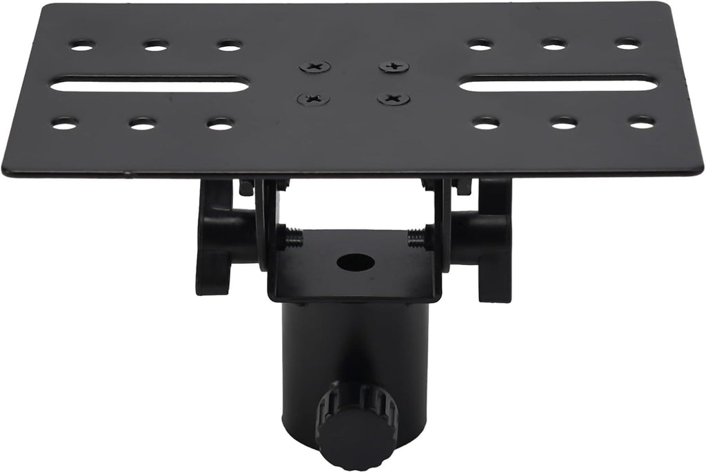Rotatable 35mm Metal Mount Tripod Pole DJ Speaker Stand Adapter Top Cap, 175x110mm