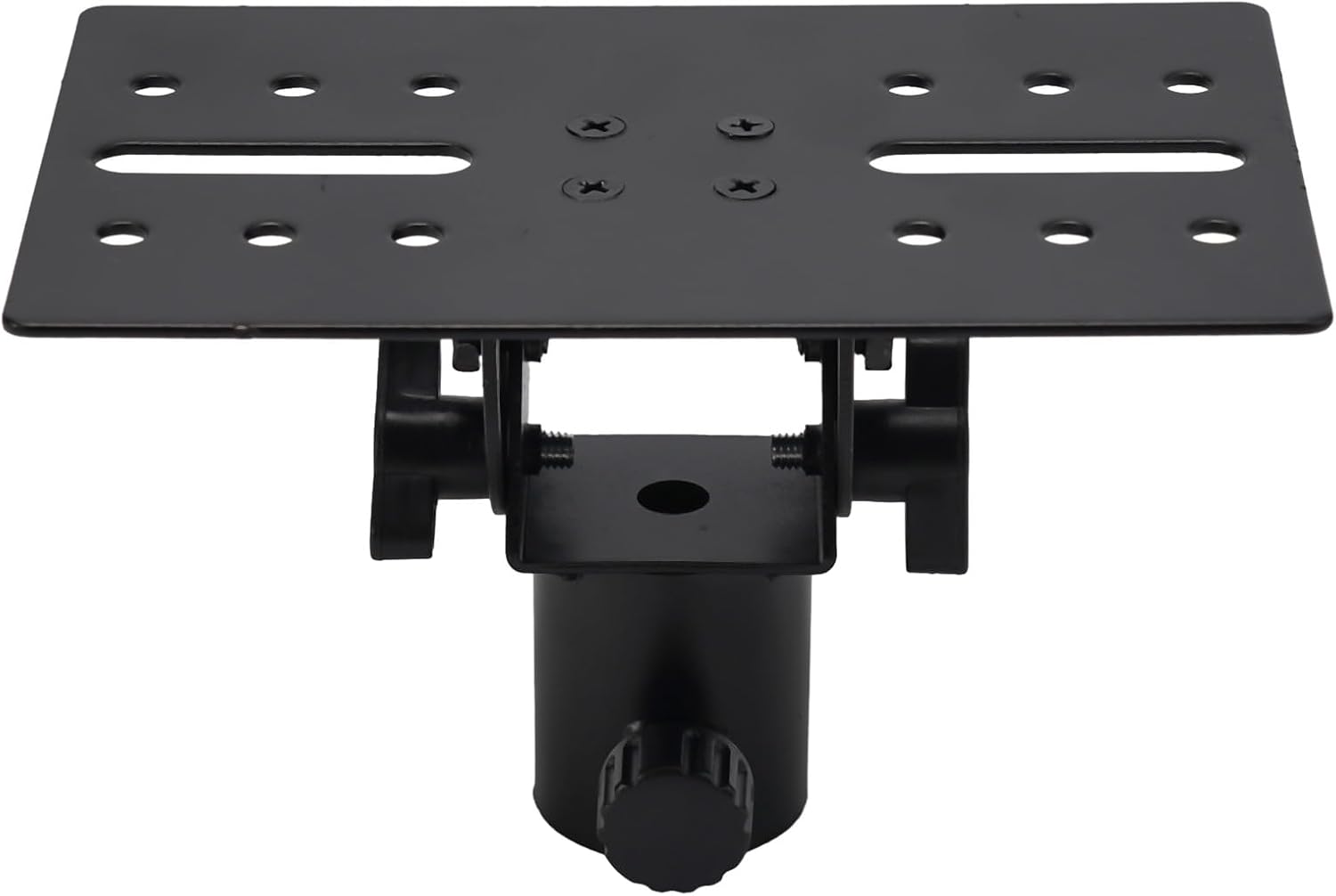 Rotatable 35mm Metal Mount Tripod Pole DJ Speaker Stand Adapter Top Cap, 175x110mm