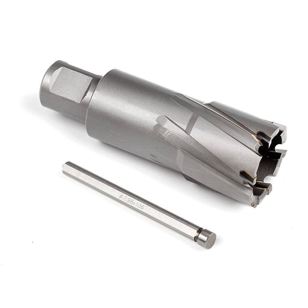 Annular Cutter Carbide JESTUOUS 3/4 Inch Weldon Shank 2 Cutting Depth