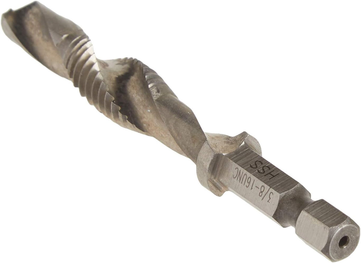 DEWALT Drill Tap, UNC, 3/8-Inch (DWADT3816)