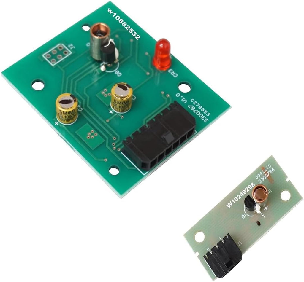 W10898445 Refrigerator Ice Level Control Emitter & Receiver LED Board