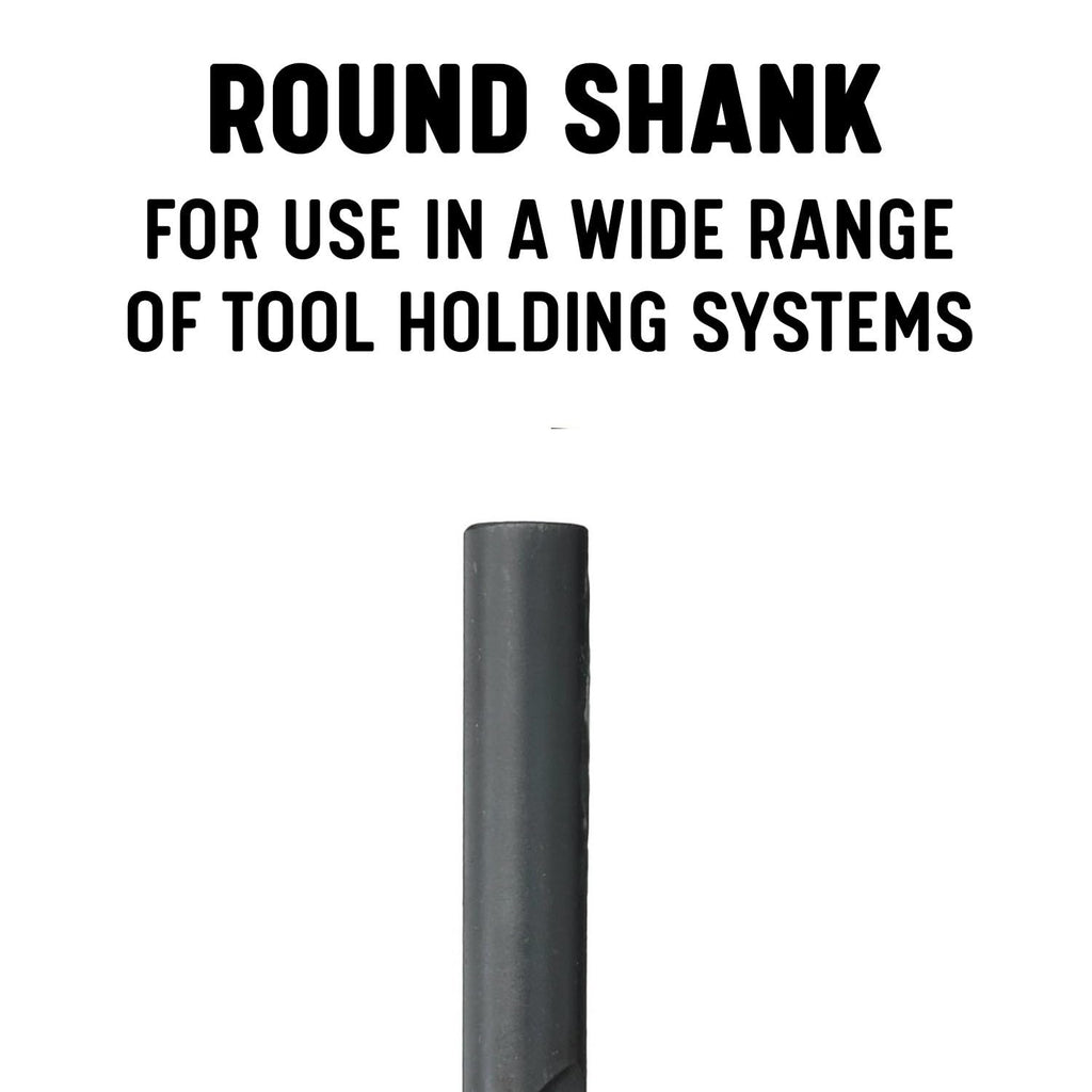 Drill America 1-1/8" x 12" HSS Extra Long Drill Bit with 3/4" Shank