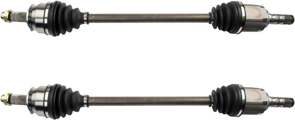 TRQ Front Driver and Passenger Side CV Axle Assembly 2 Piece Set