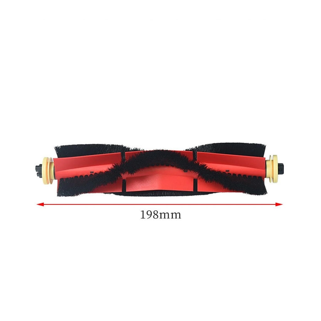 LWWYB Main Roller Brush Compatible with Xiaomi Roborock S4 S4 Max S5 S5 Max S6 S6 Pure/Maxv E4 E20 E25 E35 S50 Replacement Parts Accessories(2PCS)