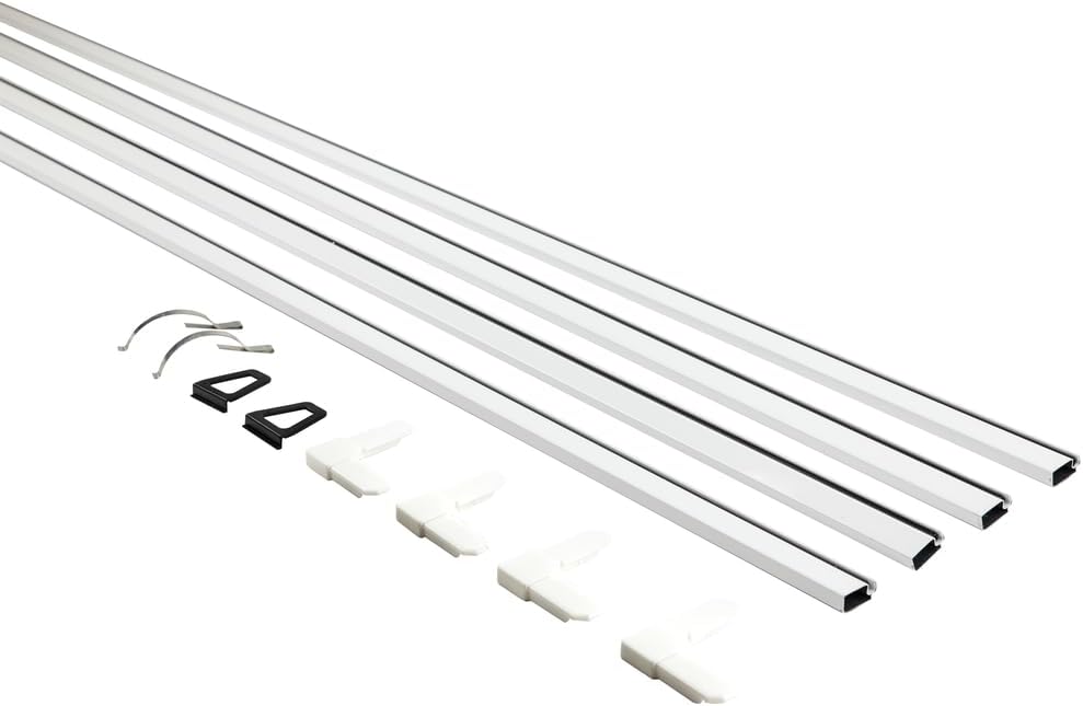 5/16 in x 5 ft White Window Screen Frame Replacement Kit