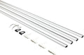 5/16 in x 5 ft White Window Screen Frame Replacement Kit