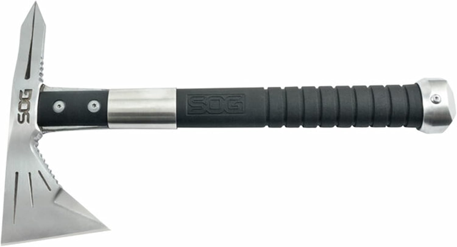 Tomahawk Tactical Hatchet - Voodoo Hawk Mini Tactical Axe, Throwing Hatchet w/ 2.75 Inch Blade for Survival Sports