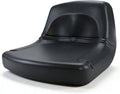High Back Lawn Mower Seat Black Replacement for John Deere Engine