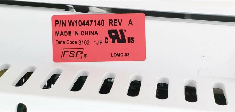 W10447140 Washer Control Board Replaces PS10067054, AP5958472, W10763747 Compatible with Whirlpool WTW8800YC0, WTW8800YC1, WTW8800YW0, MVWB850YW1, MVWB850YW0, MVWB850YG1