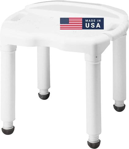 Universal Bath Seat and Shower Chair, Heavy Duty Shower Bench for Bathtub, Safety Bath Seat Stool for Seniors and