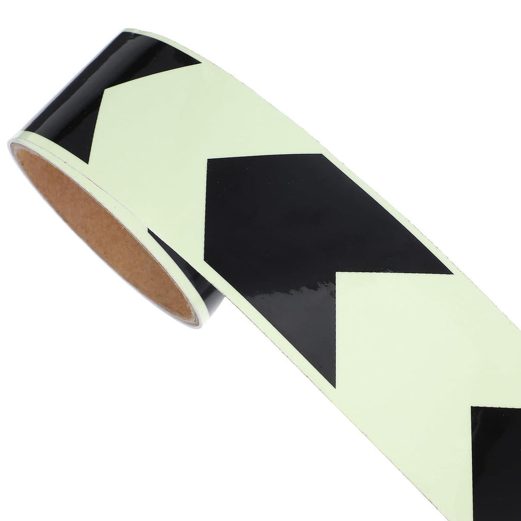 Glowing Arrow Warning Tape Roll for Warehouses and Offices PET