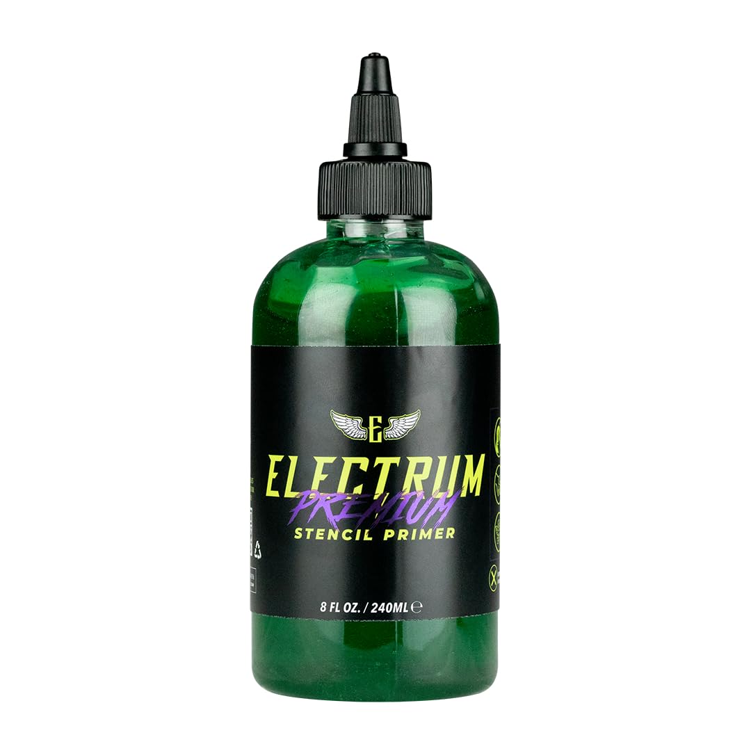 Tattoo Stencil Gel Solution Premium Transfer Gel 8 oz (Stencil Gel)