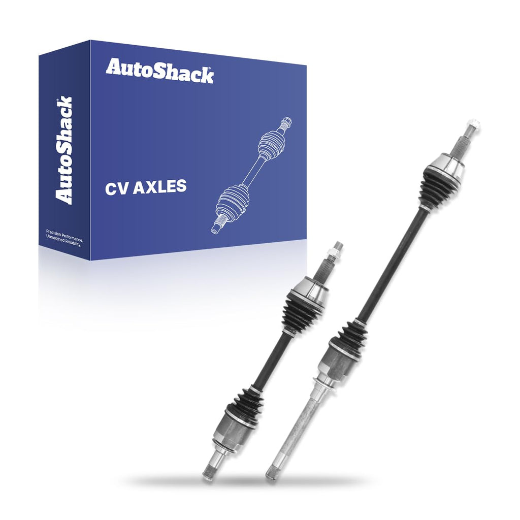 AutoShack Front CV Axle Shaft Assembly, 2pcs