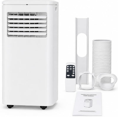 Portable Air Conditioners, Air Conditioners 10,000 BTU 4-in-1 Quiet AC Unit with Cool, Fan, Dehumidifier, Sleep