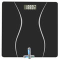 Scale for Body Weight, Digital Bathroom Scale, Weight Scales for People,Body Scale,Black,Max:400LB/180KG,2 Weighing
