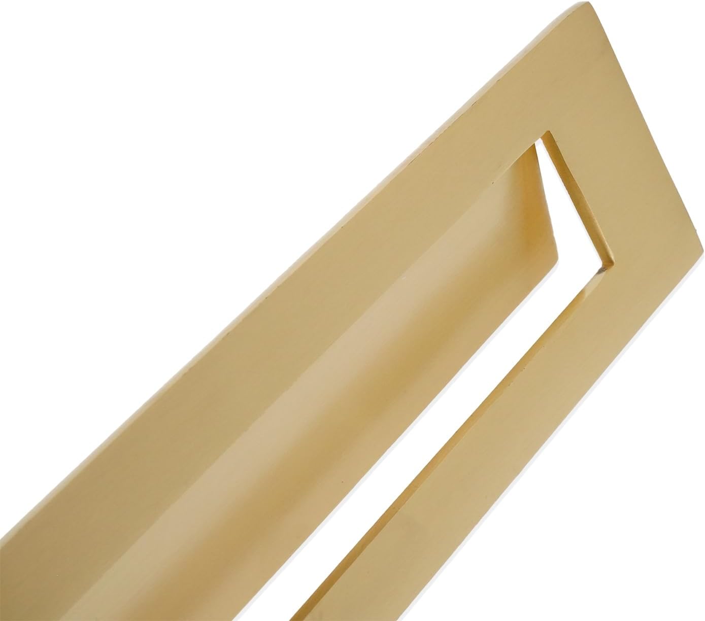 10" or 12" Victorian Solid Brass Traditional Sprung Letter Plate with Door Knocker - Satin Brass (10" x 3" Letter Plate)