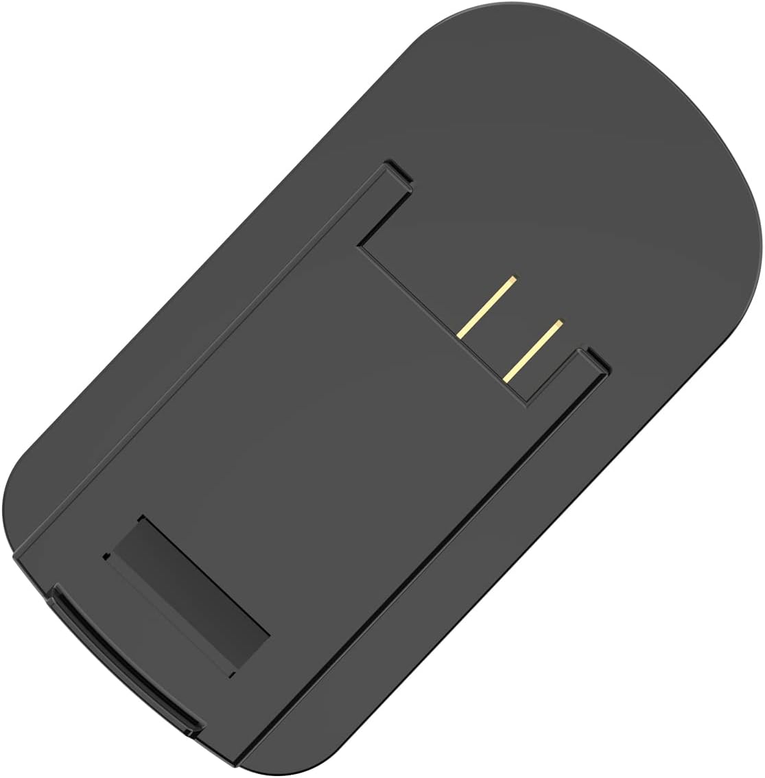 1x Adapter Only Fits Older Black & Decker 18v Cordless Tools Compatible with DeWalt 20v MAX Slider Batteries - Adapter Only