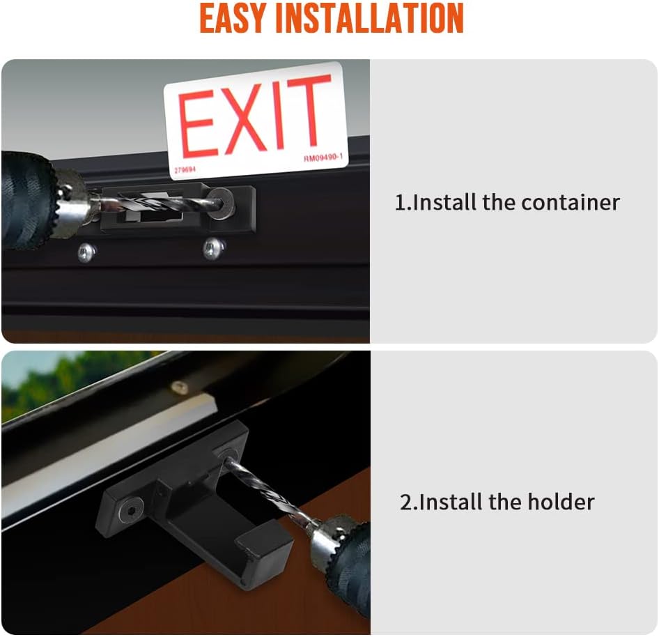 RV Emergency Exit Window Latch Knob Replacement Kit