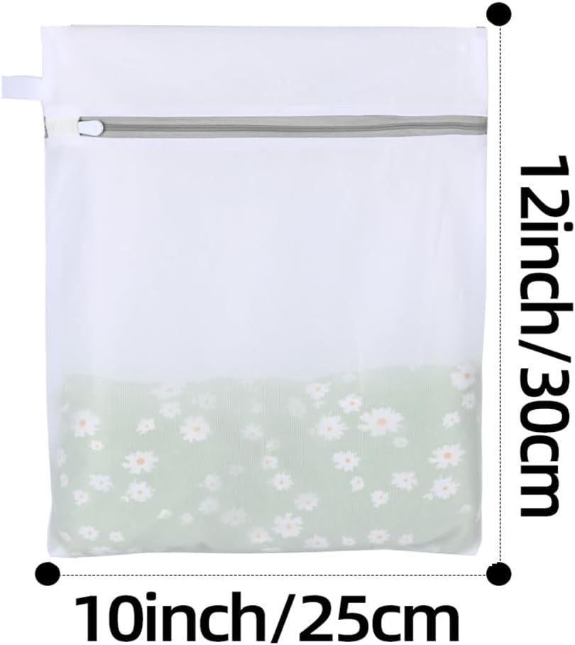 Mesh Laundry Bags, Mesh Wash Bags, Durable Mesh Structure with Strong Zipper, Suitable for Underwear, Delicate