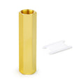 GASHER 1/2" FNPT Brass Long Nipple 3" Length Pipe Fitting