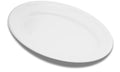 Dallas Ware Plastic Oval Platter, Oval Tray, Melamine Platter For Restaurants, 9.25 X 6.25 Inches, Bone