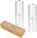 Food Storage Bag, 12 x 20 Plastic Produce Bag on a Roll, 2 Rolls Fruits, Vegetable, Bread, Food Storage Clear Bag