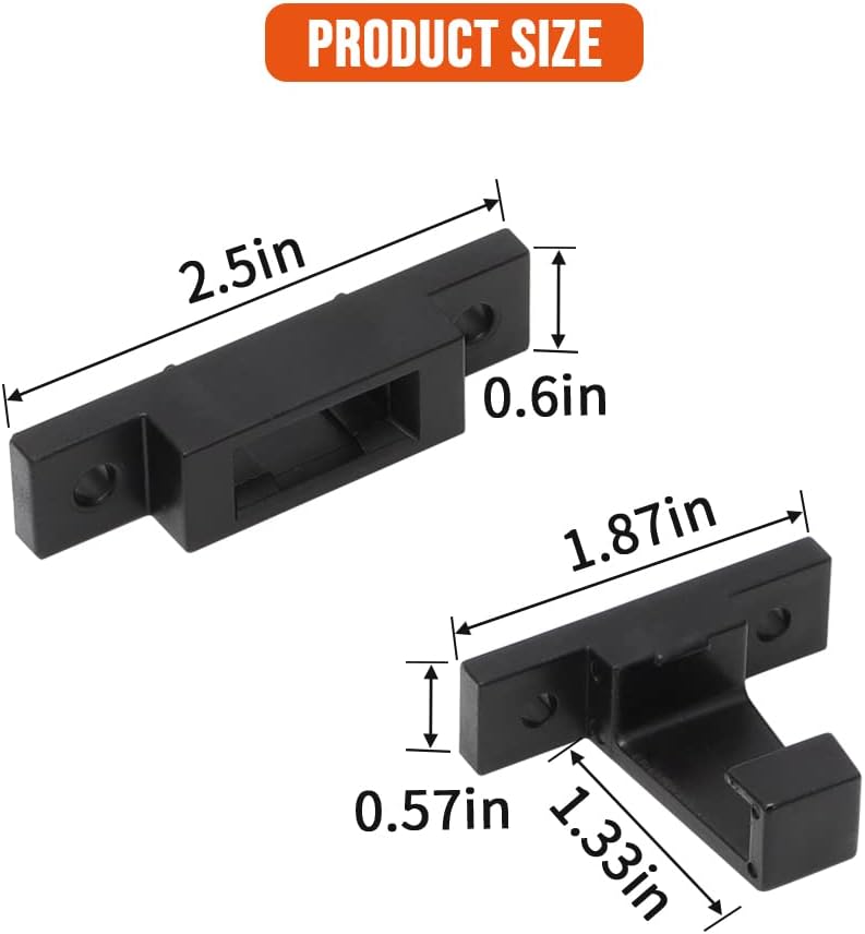 RV Emergency Exit Window Latch Knob Replacement Kit