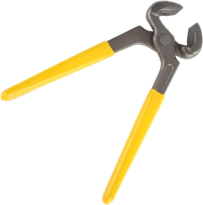 Hoof Nipper Trimmer,Multifunctional Farrier Tools, Heavy Duty Farrier Nippers with Plastic Grip,Horseshoe Pliers Hoof