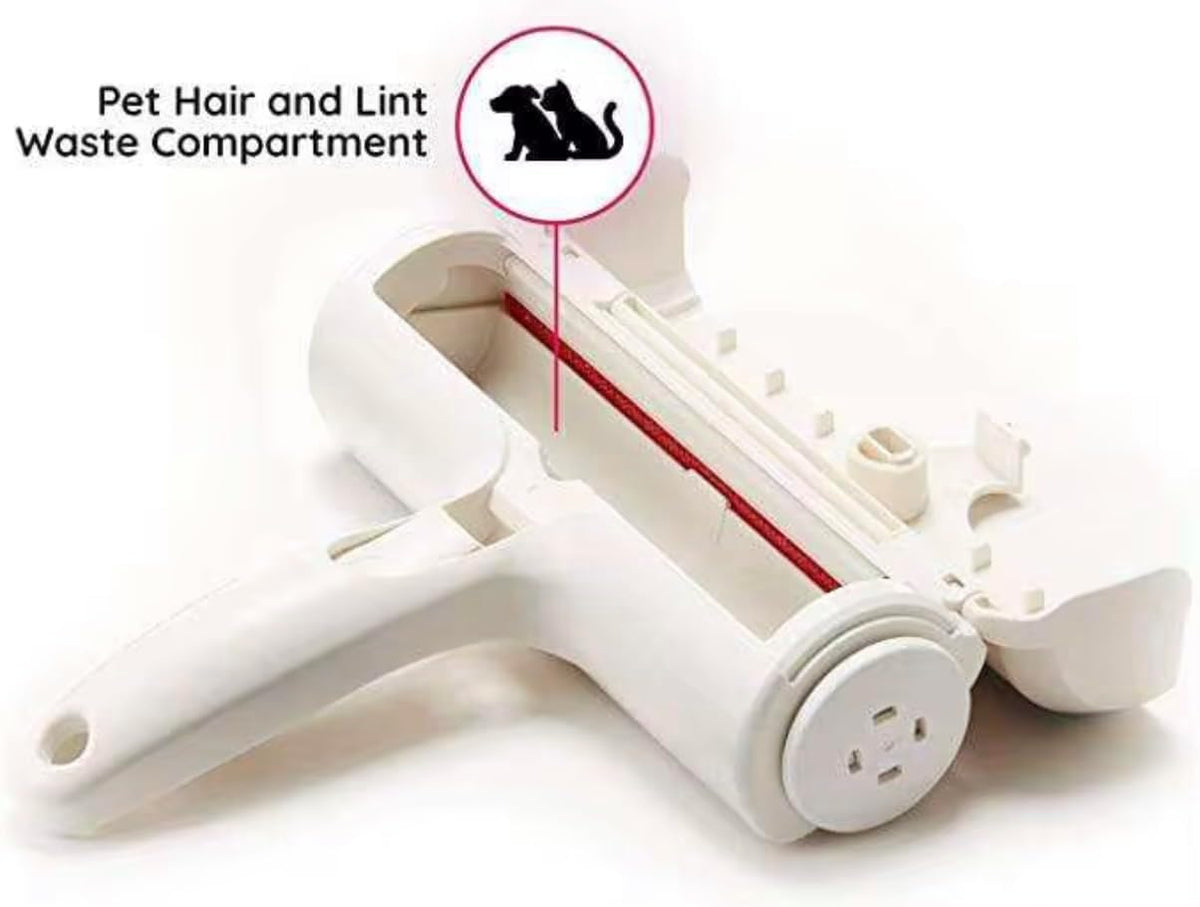 Pet Hair Remover Roller for Dogs and Cats, Reusable Self-Cleaning Lint Roller for Furniture, Couch, Carpet, Bedding