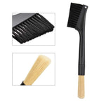 Two Brush Brush for Coffee Bean Grinder Bar Espresso Brush Accessories for Coffee Tools Tabletop Tool