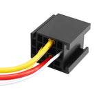 uxcell 5pcs 12V DC 4-Pin 60 70 80Amp SPDT Interlocking Relay Socket Harness Base