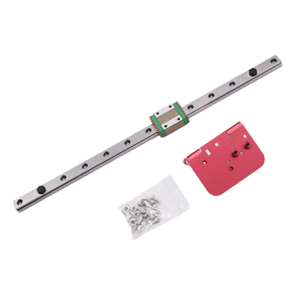 3D Printer Part X-Axis Linear Rails Extruder Direct Drive Part Backplane Bracket Upgrade Kit for Ender3/Cr10 for