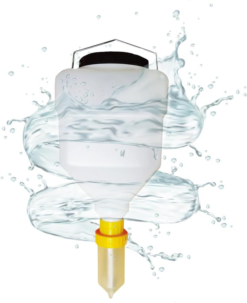 5.5L Sauce Dispenser – Square, Gravity-Fed (square, 5.5 Liters)