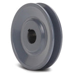 TB Woods AK6434 FHP Bored-to-size V-Belt Sheave, A Belt Section, 1 Groove, 3/4" Bore, Cast Iron, 6.25" OD, 4000 max rpm