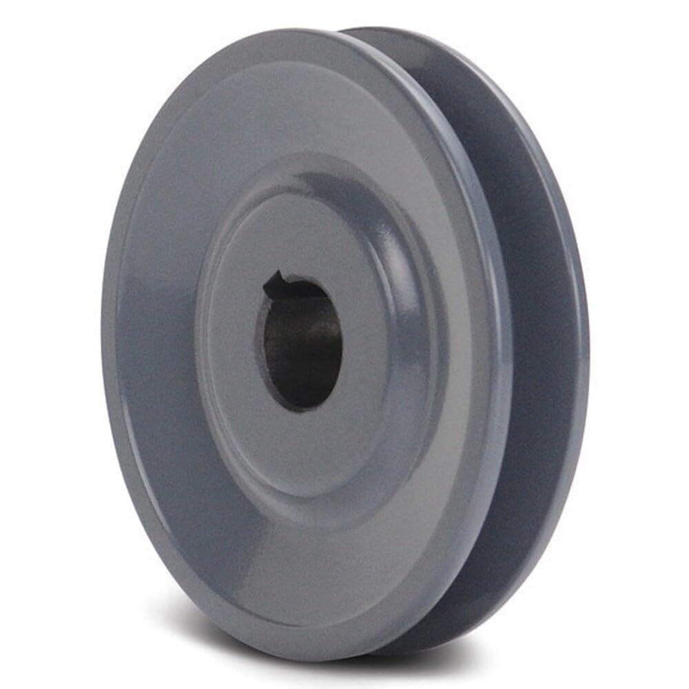 TB Woods AK6434 FHP Bored-to-size V-Belt Sheave, A Belt Section, 1 Groove, 3/4" Bore, Cast Iron, 6.25" OD, 4000 max rpm