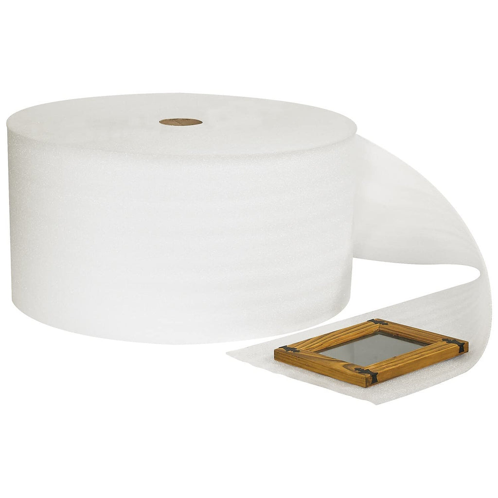 Polyethylene Parcel Ready Air Foam Roll, 350' L x 12" W x 1/8" H, White (FWUPS18S12)