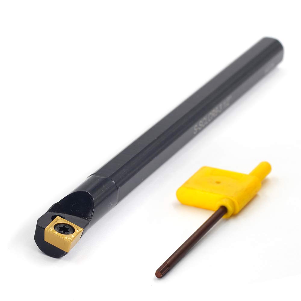 OSCARBIDE 1/2" x 7" Indexable Boring Bar SCLCR,Right-Hand