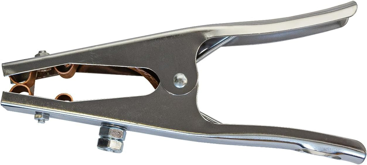 Arc-Zone 300 Amp Welding Ground Clamp with Copper Strip, Extra Large