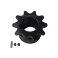 #35 Sprocket 10T 5/8" Bore Hardened Black Oxide