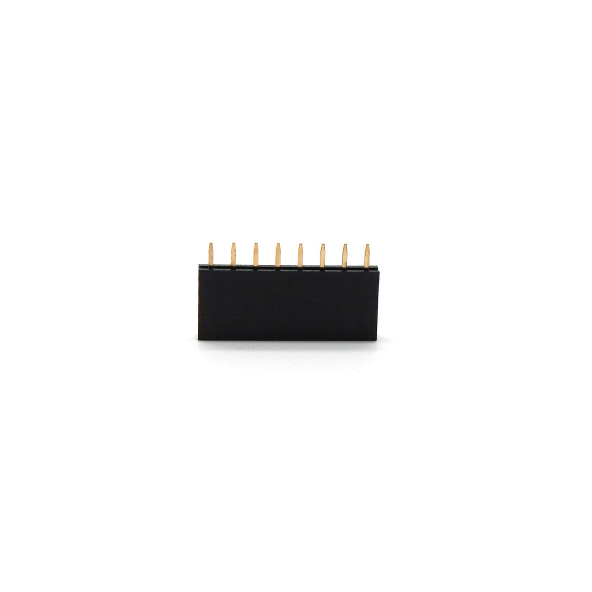 Female Pin Header 2.54mm Pitch 8Pins Single Row 50Pcs