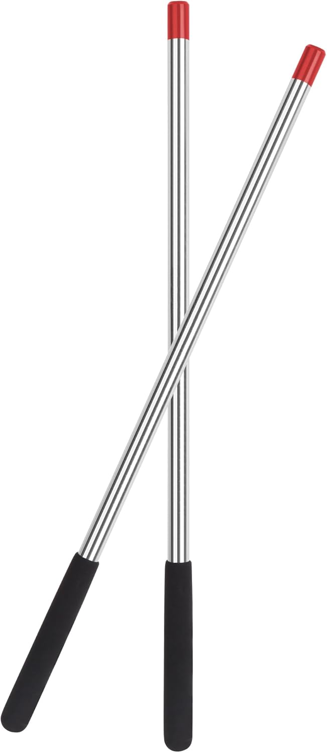 Garage Door Winding Bars, 2-Pack 17.3-Inch Torsion Spring Winding Rods Tool