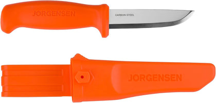 8.25" Fixed Blade Bushcraft Knife with Sheath | SK5 Carbon Steel Blade with Ergonomic Handle, Full Tang Outdoor Knife