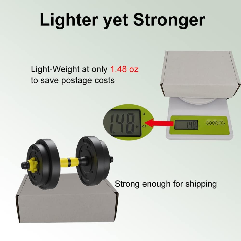 6x4x2'' Small Shipping Boxes 25 Pack, White Corrugated Cardboard Literature Mailers, Mailing Packaging Supplies for