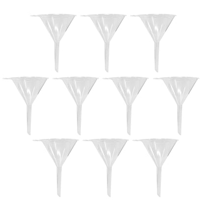 Filter Funnels, 3", Acid and Alkali Resistant, Bottle Funnel, 10 Pack
