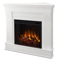 Chateau 41" Corner Electric Fireplace with Mantel for Living Room or Bedroom, Replaceable Fireplace Insert Heater