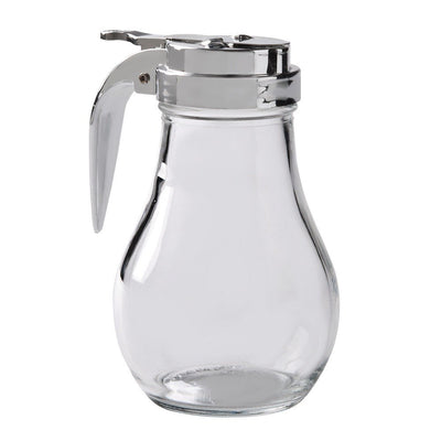 Syrup Dispenser with Cast Zinc Top, 14 Oz (Pack of 1)