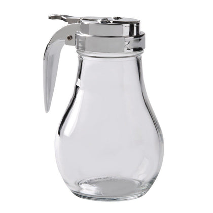 Syrup Dispenser with Cast Zinc Top, 14 Oz (Pack of 1)