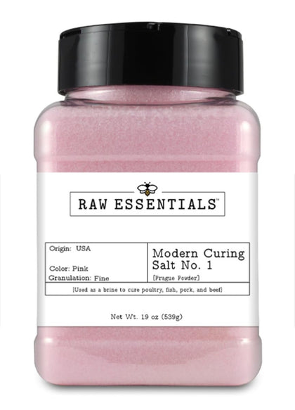 Pink Modern Curing Salt No. 1, 19 Ounce Bottle
